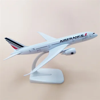 20 см Сплав Металла Модель самолета Air France B787 Airlines France Air Boeing 787 Airways Изготовленная на заказ модель самолета Подарки для самолетов