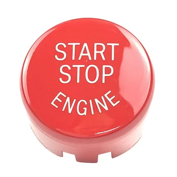25 мм автомобильная кнопка старт-стоп, круглая крышка для шасси bmw F / G, новый высококачественный материал ABS