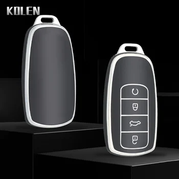 TPU Car Remote Key Case Cover Shell Брелок Для Chery Tiggo 8 Pro Tiggo 7 Pro 8 PLUS Arrizo 5 PLUS Аксессуары Для Укладки Автомобилей Брелок