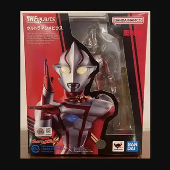В наличии Оригинальные игрушки Bandai Shf Ultraman Mebius Action Figure Mode из ПВХ аниме Figura Gift Sh Figuarts