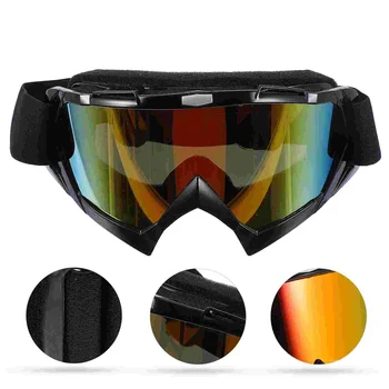 Ветрозащитные очки для езды на мотоцикле, велоспорта, катания на лыжах, женская мотоциклетная велосипедная маска