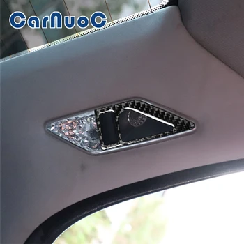Наклейка сзади углеродного волокна для чтения лампа декоративная планка для BMW 3 серии E46 1998-2005 автомобиля аксессуары для интерьера крышка молдинги